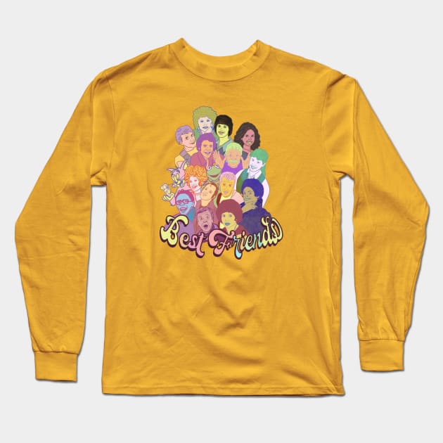 Best Friends Long Sleeve T-Shirt by VultureVomitInc